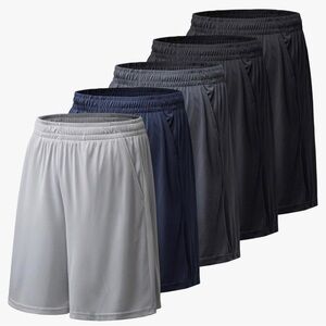 BALENNZ Athletic Shorts for Men with Pockets and Elastic Waistband  Activewear